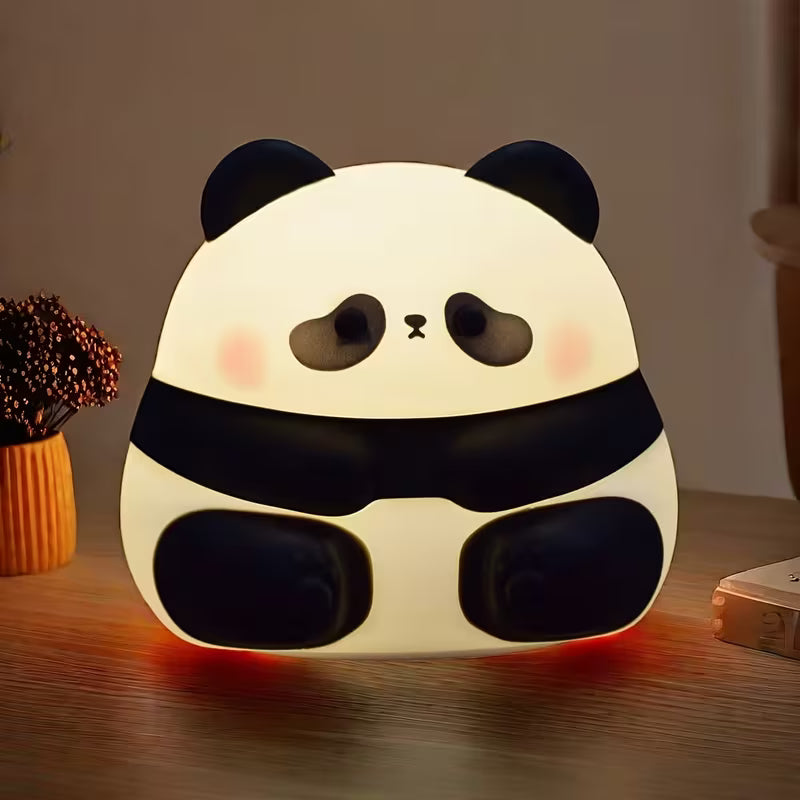 Mushroom Panda Lamp — Ambient Décor Light
