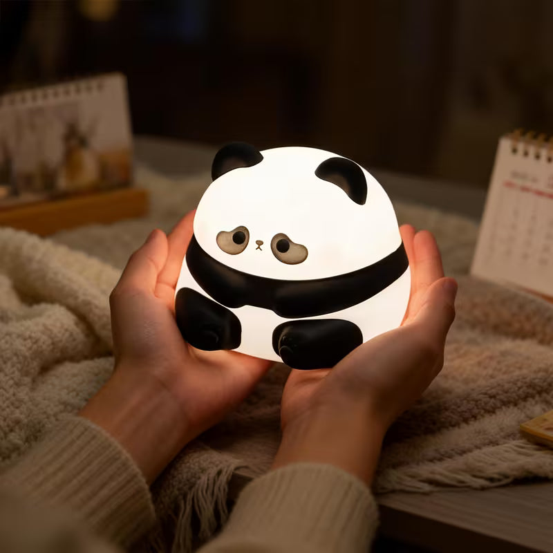 Mushroom Panda Lamp — Ambient Décor Light