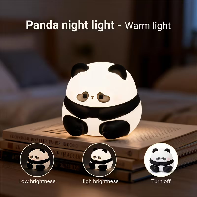 Mushroom Panda Lamp — Ambient Décor Light