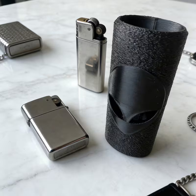 Sturdy Plastic Lighter Case – Stylish Lighter Cover Decor, Great for Men, Perfect for Parties & Outdoors