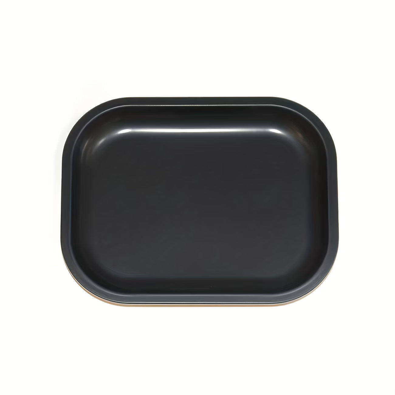 Black Smoking Set — Tray, Cigarette Case, Hand Grinder & Storage Tube